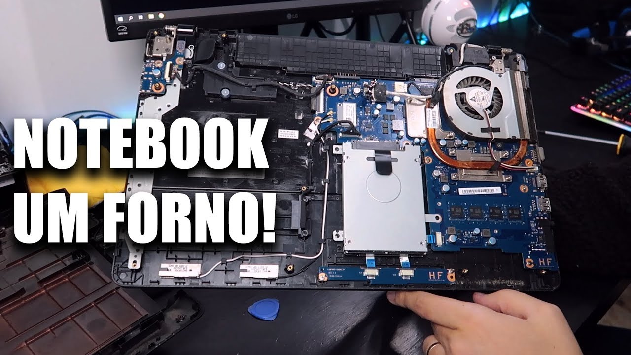 NOTEBOOK ESQUENTANDO MUITO E TRAVANDO, COMO RESOLVER?