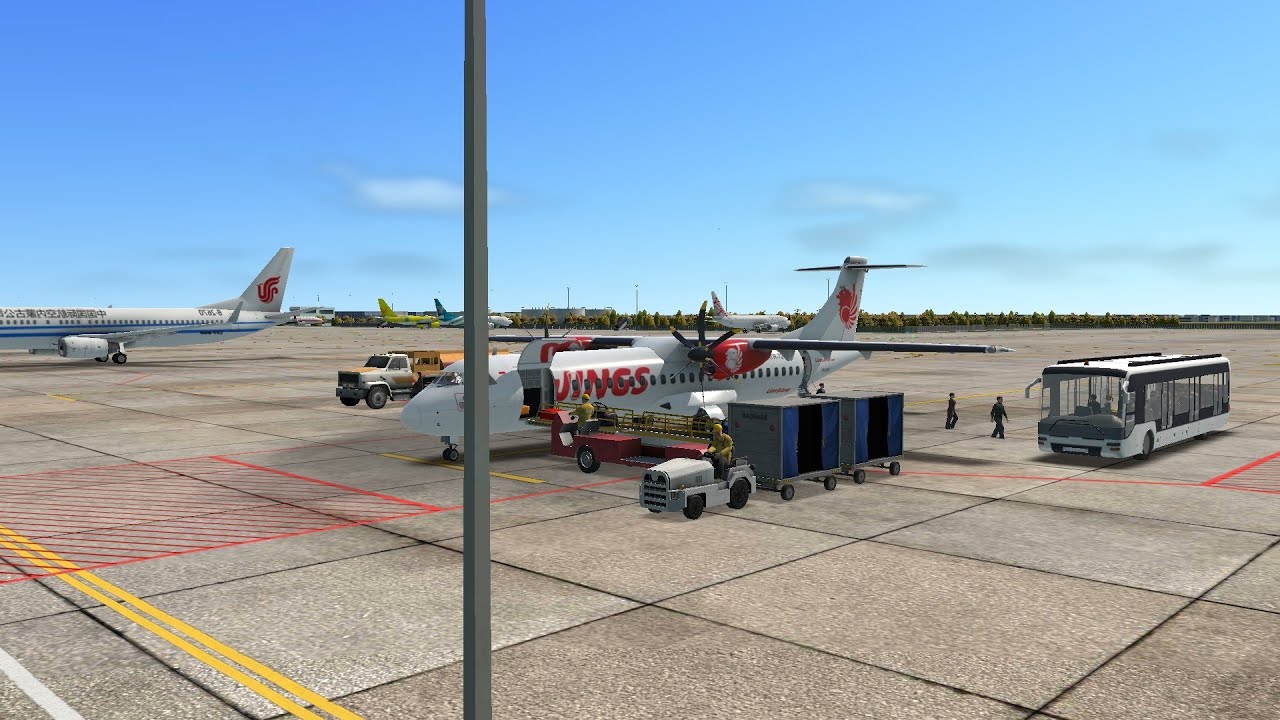 [RFS Real Flight Simulator] Wings Air ATR 72 |Labuan Bajo - Makassar| ~ RFS Pro