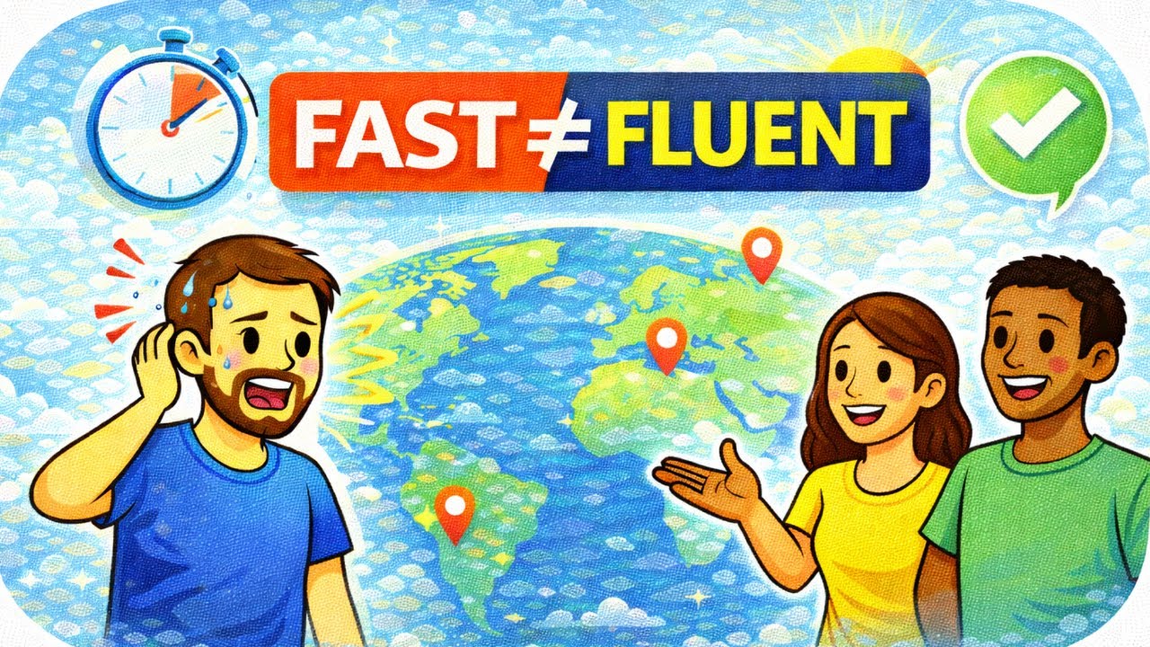 Speed vs. Fluency: Why talking slower English actually makes you sound smart | Real World English