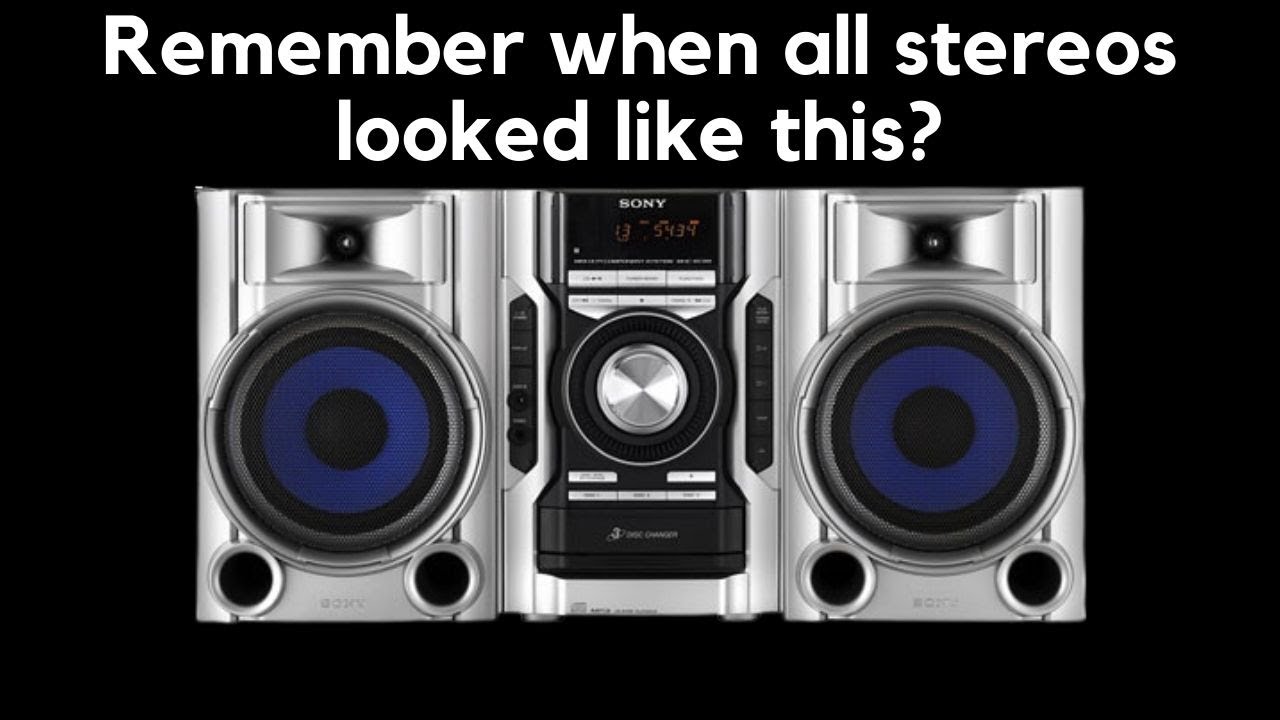 Typical Stereo From the Mid 00's : A Review of the Sony MHC-EC55