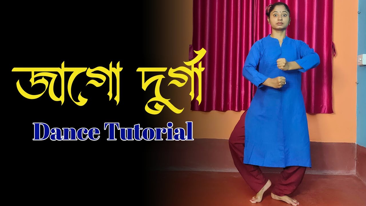 Jago Durga Dance Tutorial | Durga Puja Dance Choreography | Riyas Dance Tutorial