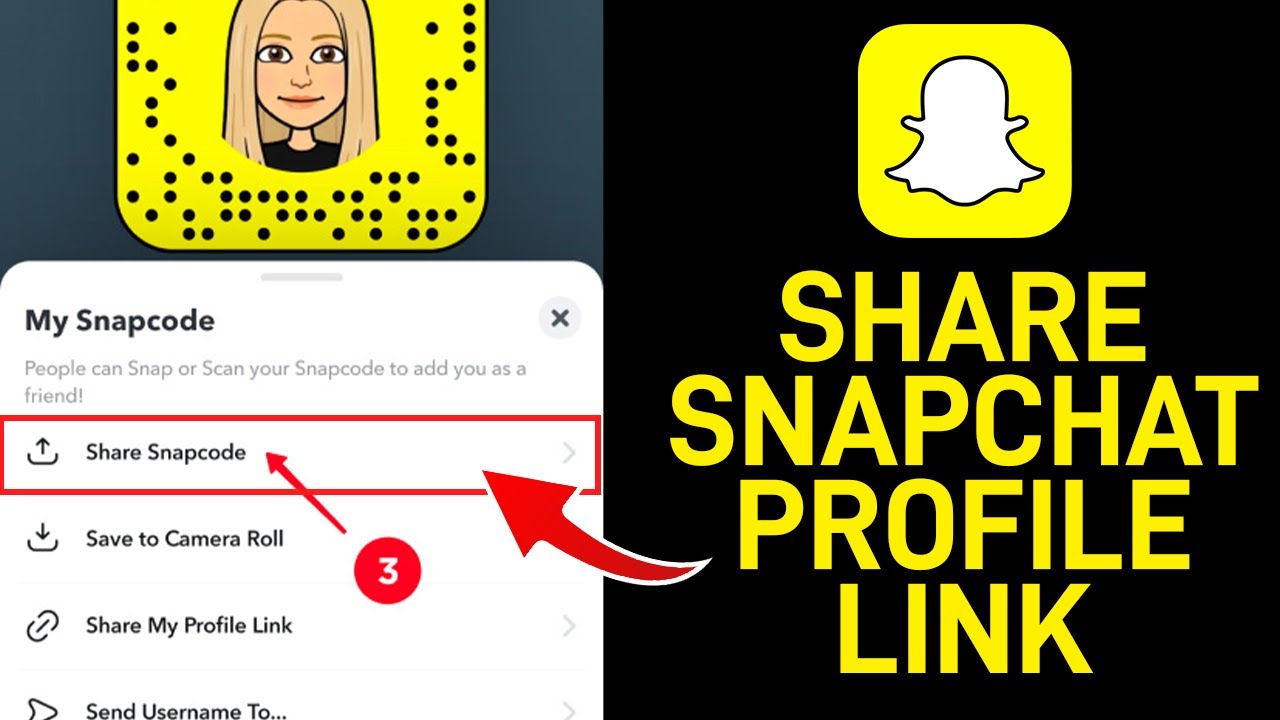 How to Copy and Share the Profile Link of Snapchat Account