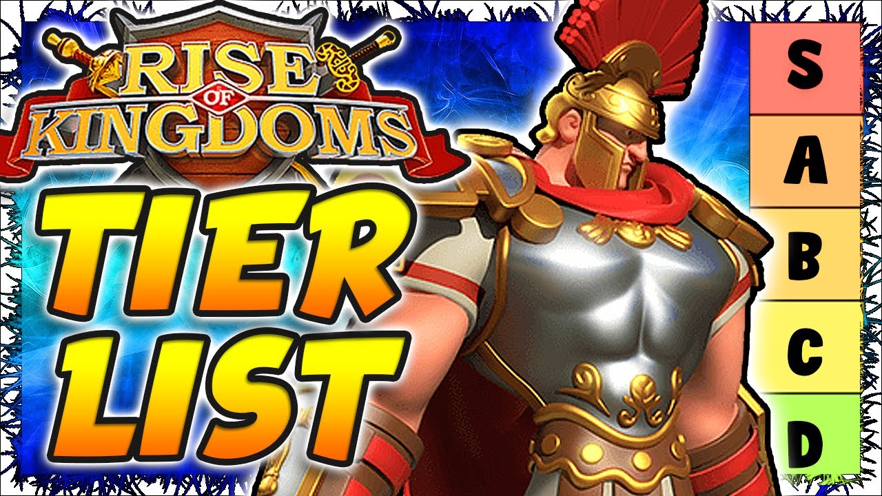 EPIC COMMANDER TIER LIST RISE OF KINGDOMS 2020! BEST EPIC COMMANDERS IN RISE OF KINGDOMS! #RoK
