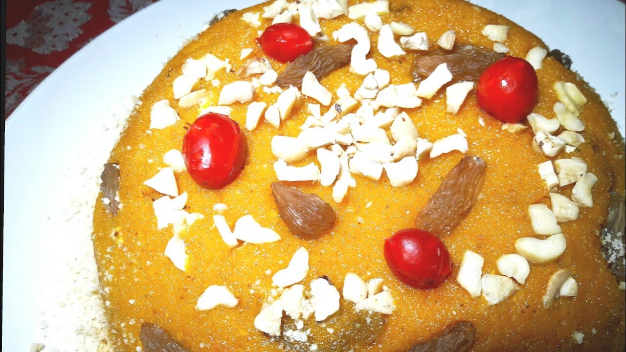 Mango Suji Halwa | Suji Sweet Recipes Indian | Bengali Mishti Recipe