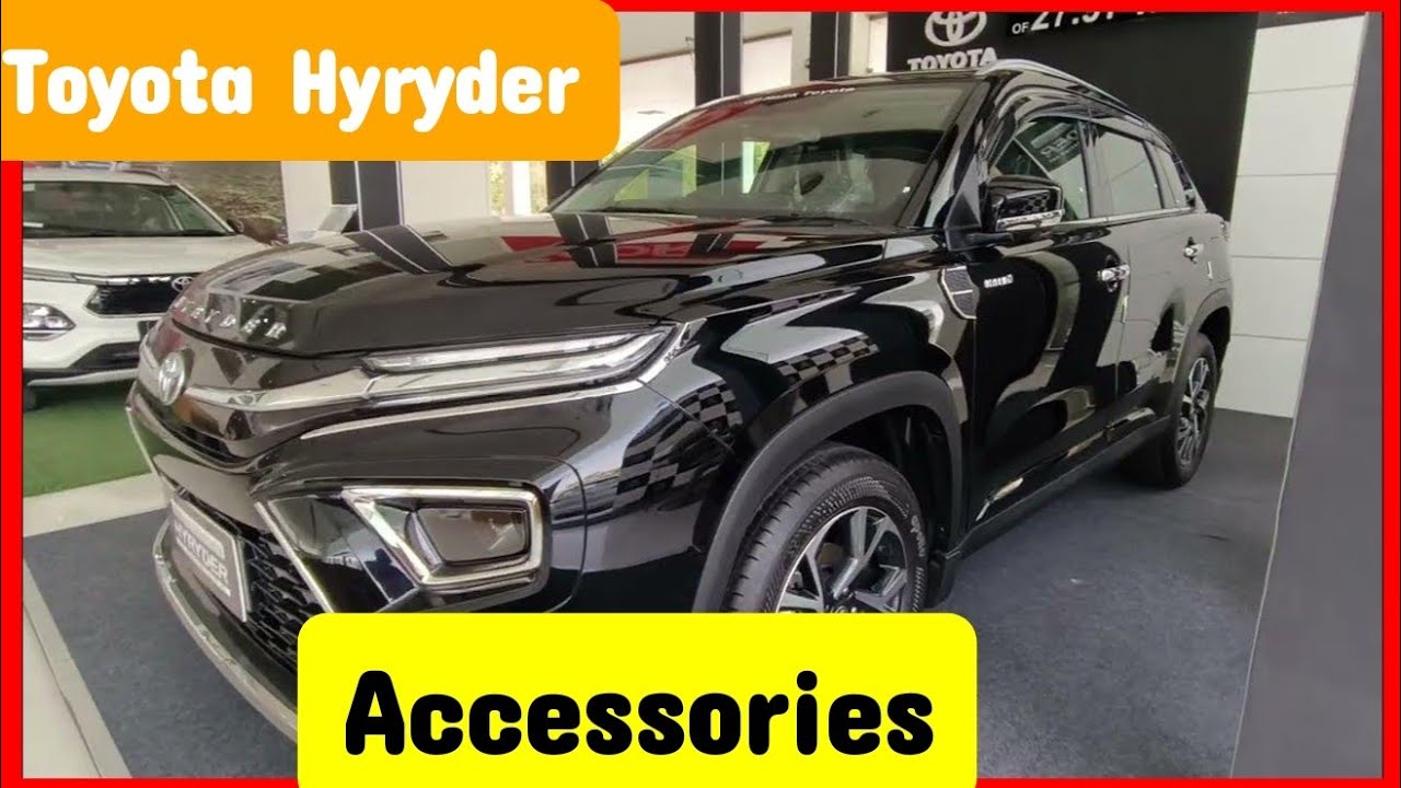 Toyota Urban Cruiser Hyryder All Accessories Explained 
