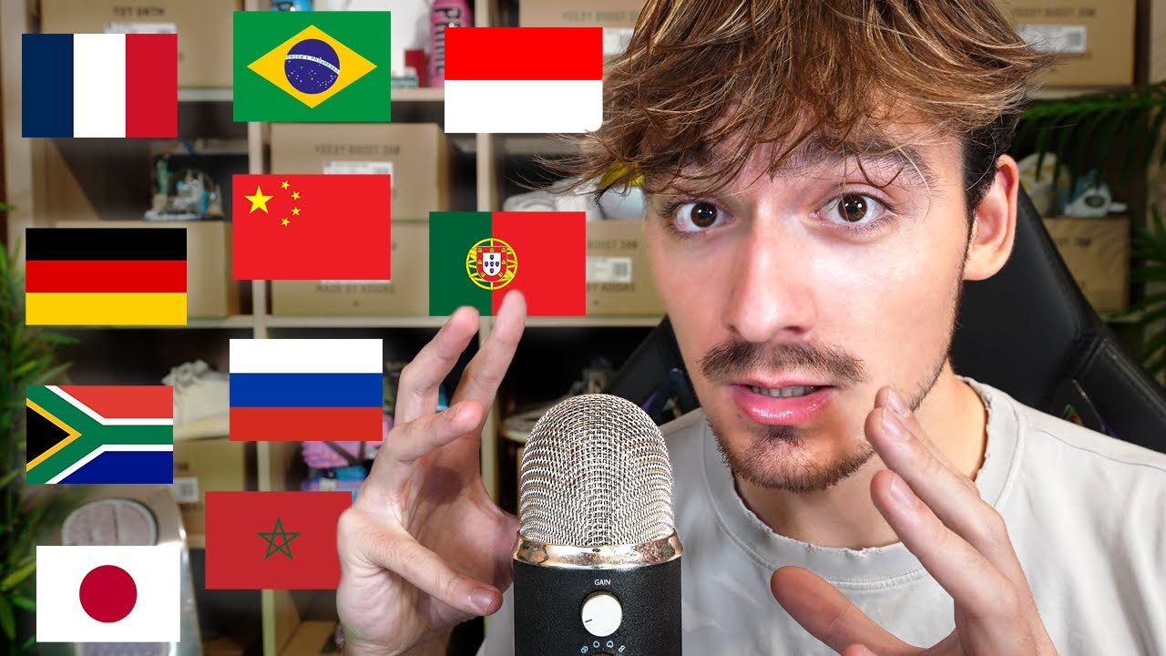 ASMR Your Favorite Triggers Words In 100 Different Languages
