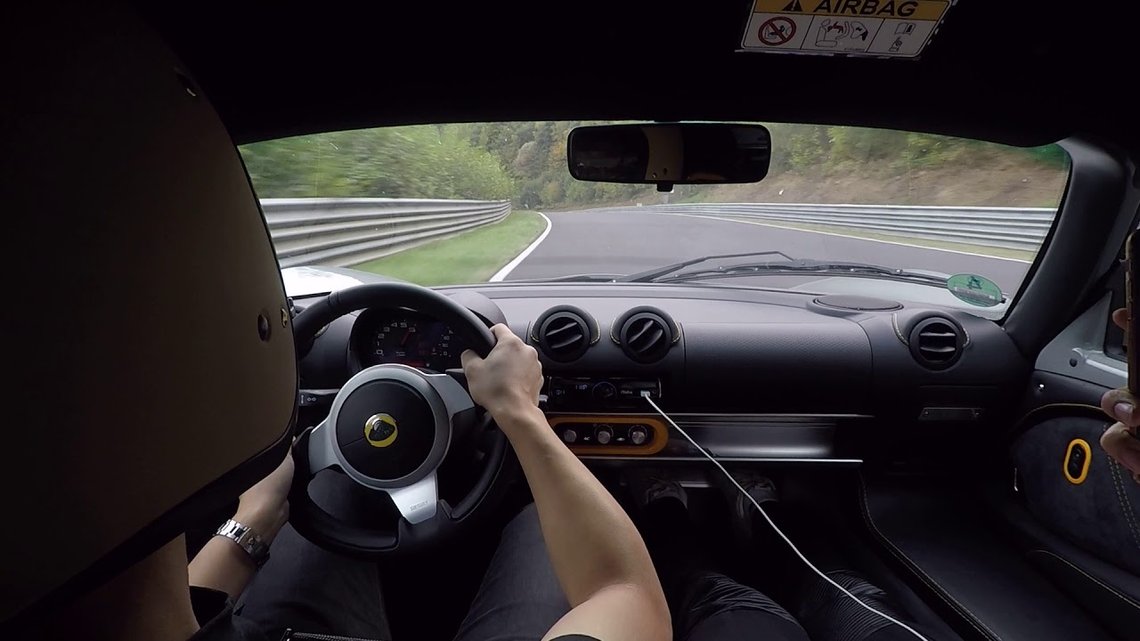 Lotus Exige 380 Sport Nodschleife busy sunday 26 overtakes