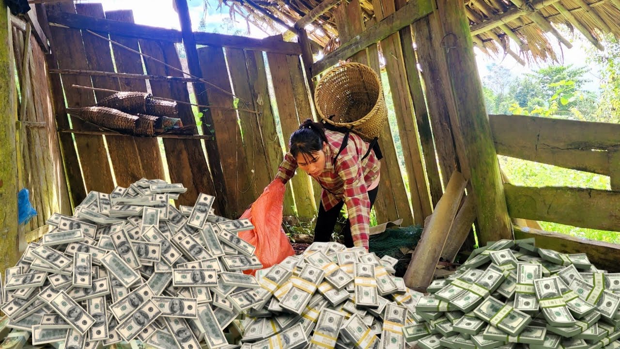 Single mother shocked to find millions of dollars in abandoned house.
