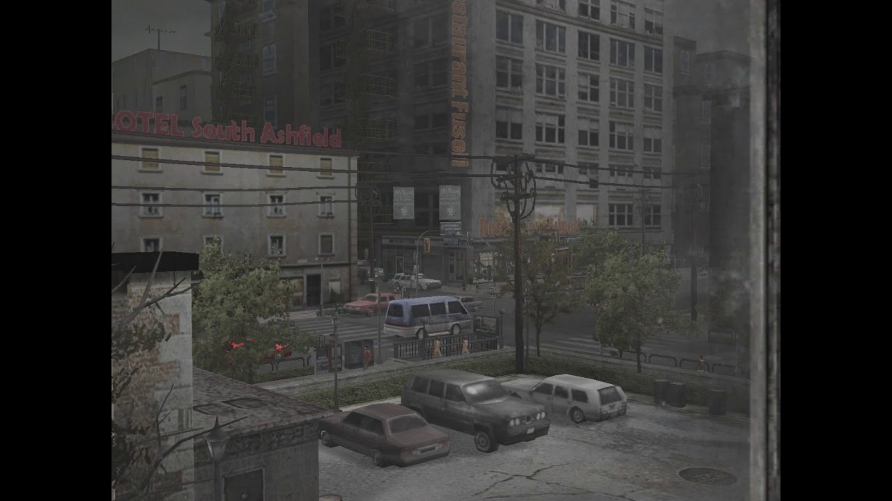 Silent Hill 4 -ASMR- Nap Time Looking Out the Window - Ambient Sounds {City Sounds}