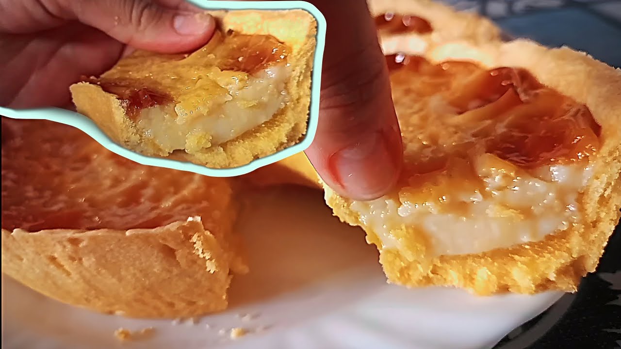 SOMENTE 3 INGREDIENTES TORTELETE GIGANTE DE LEITE CONDENSADO / tartelete / tortinha / empada doce