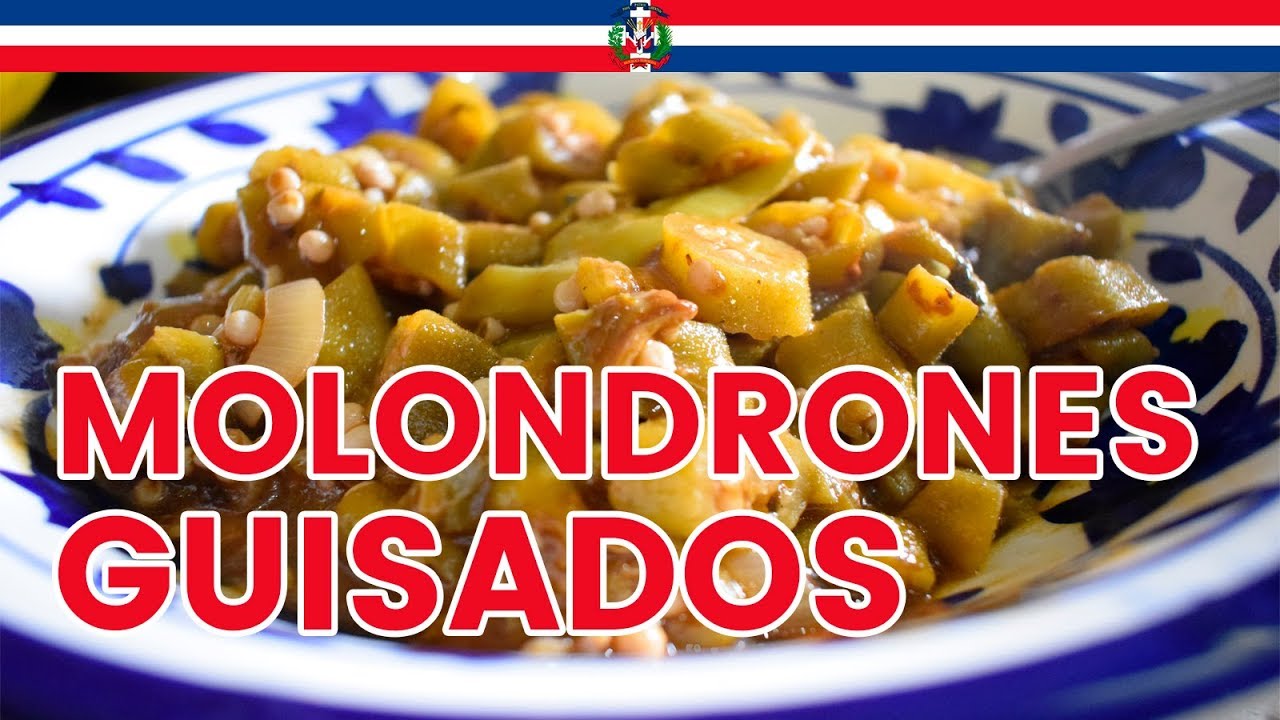 Receta Molondrones Guisados estilo Dominicano - Cocinando con Yolanda
