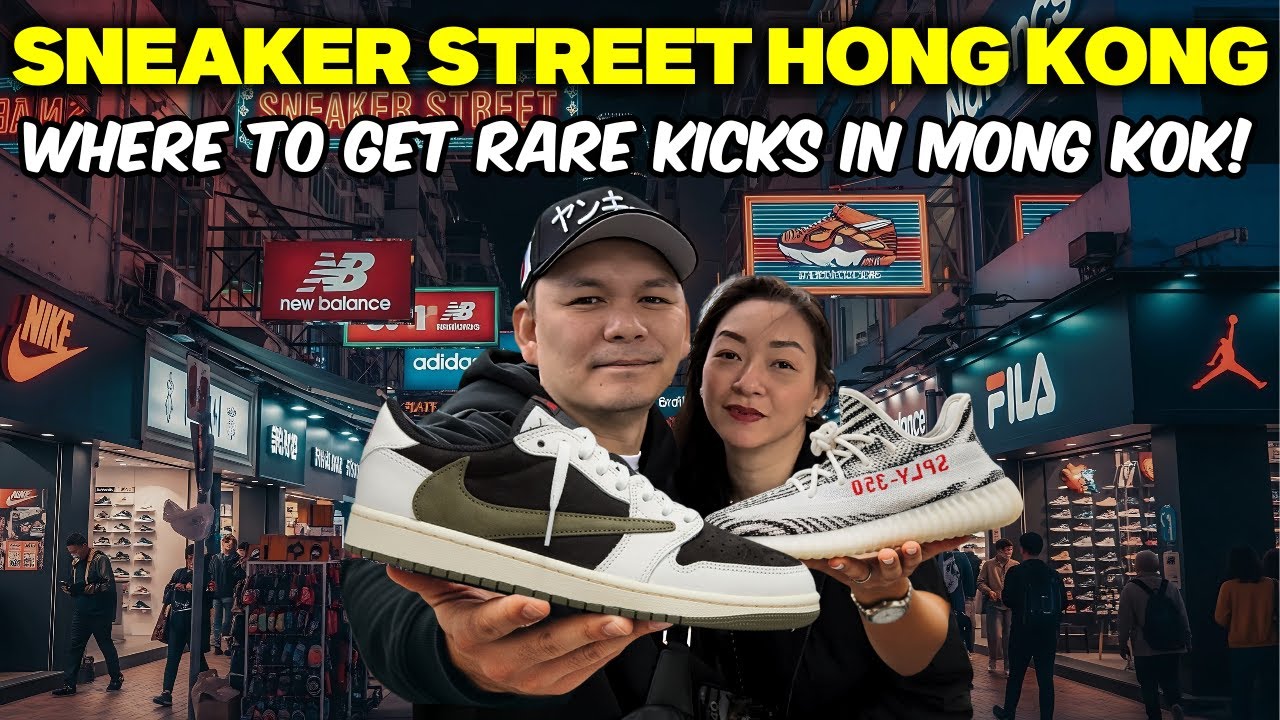 Sneaker Street Hong Kong Where to Get Rare Limited Edition Shoes in Mong Kok 🇭🇰 l FAMILYA MADRIAGA