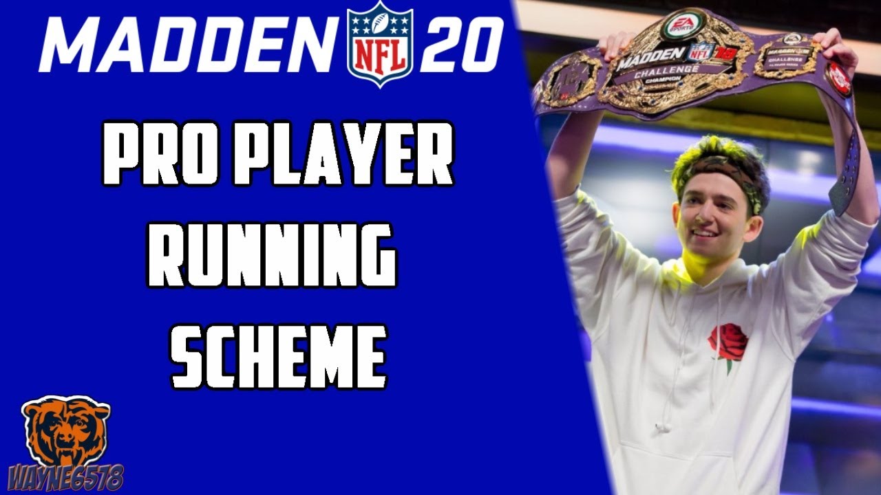 MADDEN 20 BEST RUNNING PLAY SCHEME! RUNNING PLAYS THE PROS USE TO WIN TOURNAMENTS! DOMINATE DEFENSES