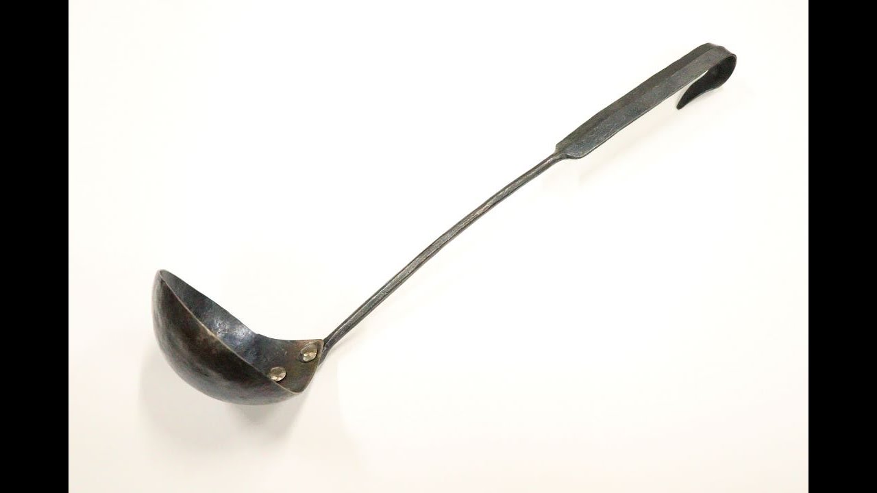 Forging A Ladle Without A Swage Block