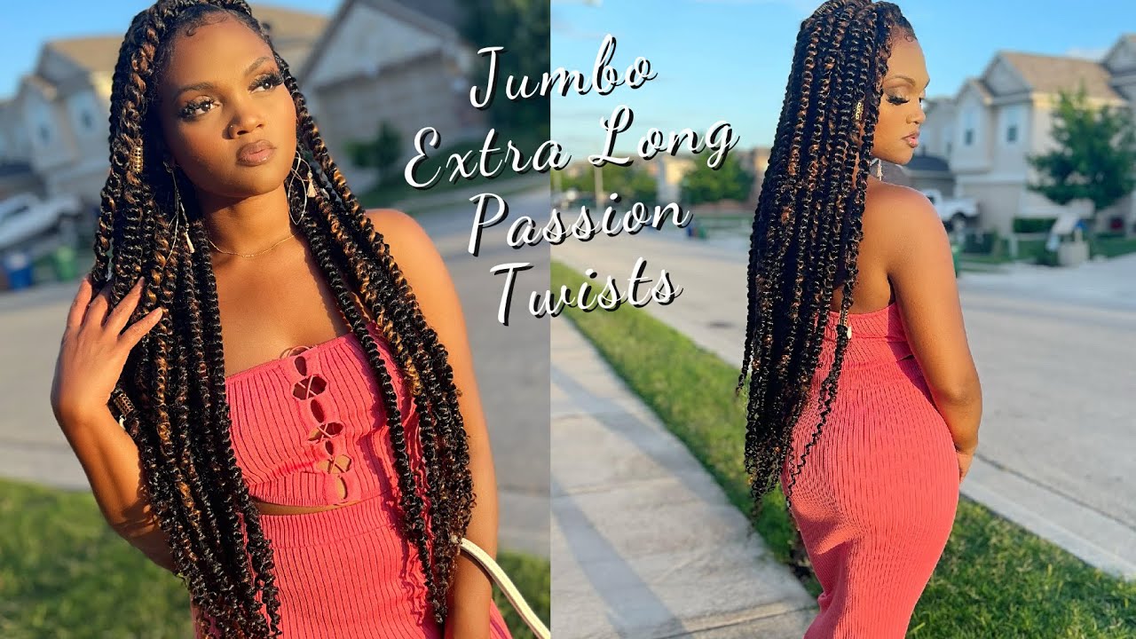 ЖАРКИЙ ЛЕТНИЙ СТИЛЬ! Большие, очень длинные, завитки волос Passion Twist! | При участии Freetress...