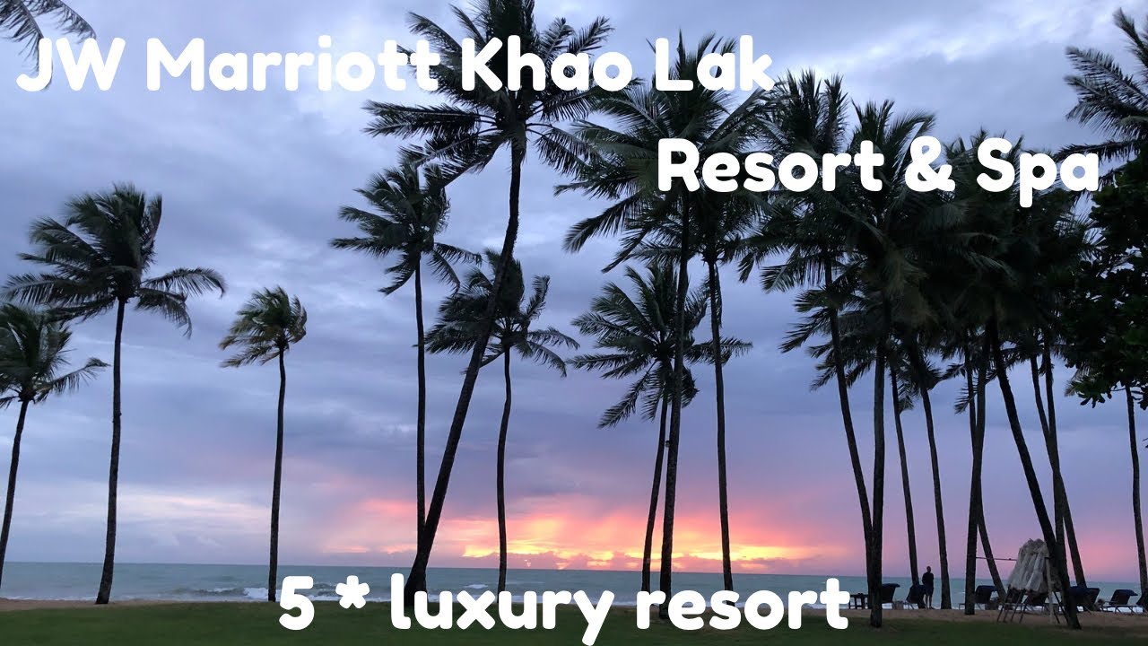 JW Marriott Khao Lak 5* Luxurious resort (Phuket Thailand)