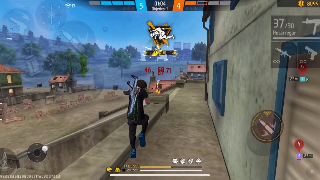 melhor mecânica do iPhone 11☠️ | free fire highlights