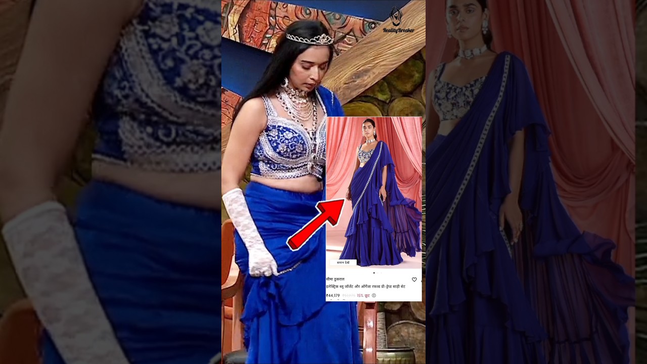 Tanya Mittal Saree Price To Ashnoor Kaur.. 