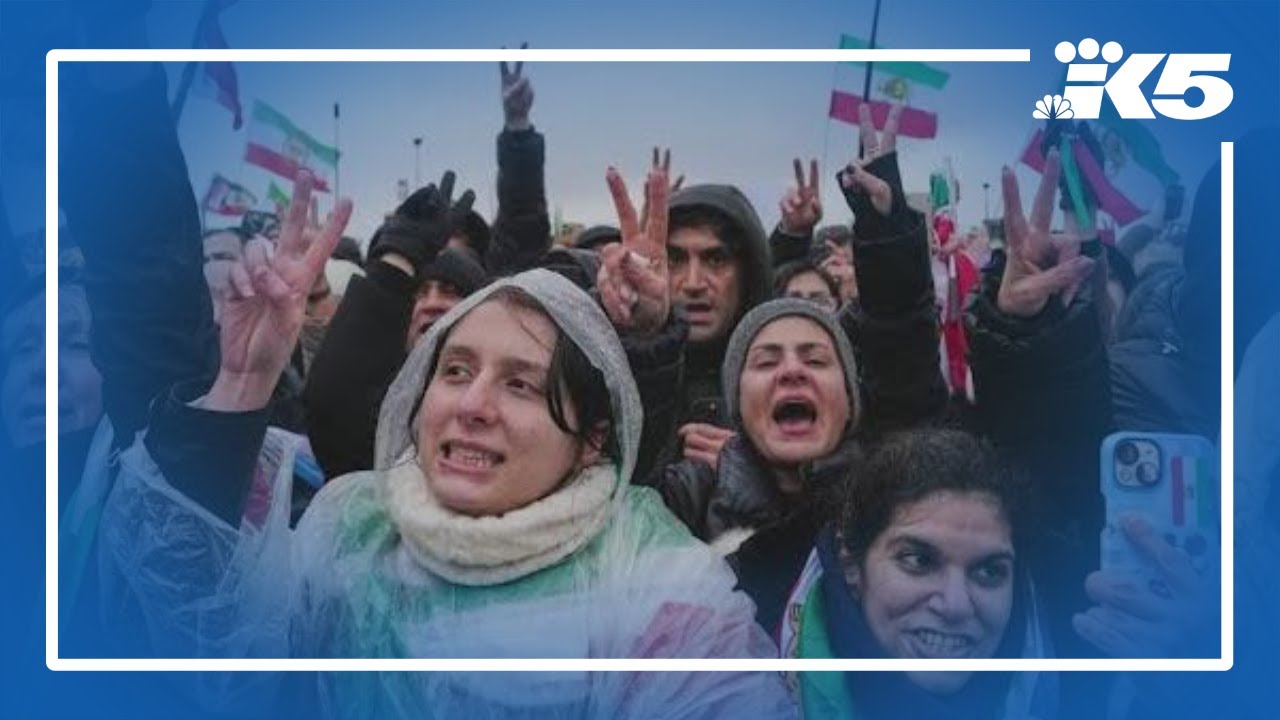 Protesters take to the streets as US ramps up pressure on Iran