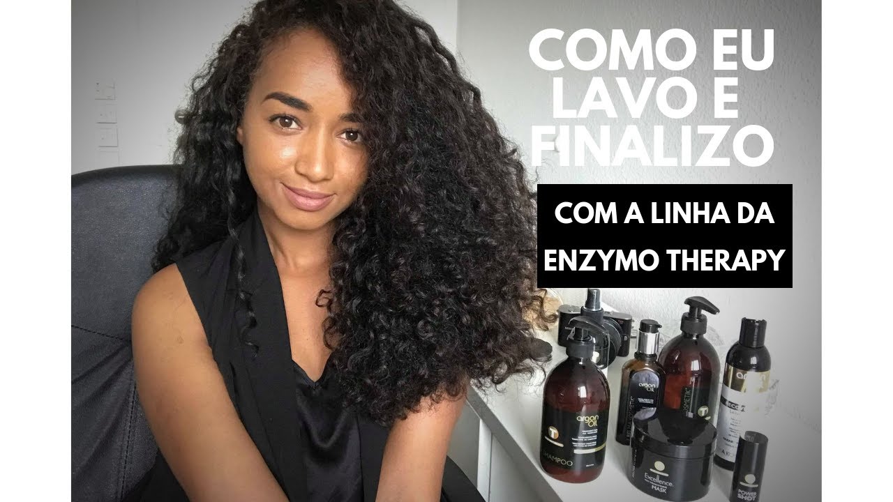 Depois que eu fiz a ENZYMO TERAPIA como eu LAVO e FINALIZO o Cabelo Crespo