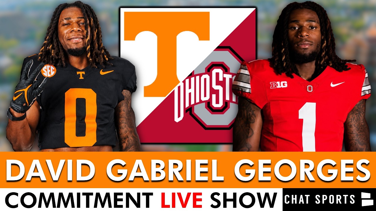 🚨David Gabriel Georges Commitment LIVE - Tennessee Recruiting News | Tennessee Football Talk