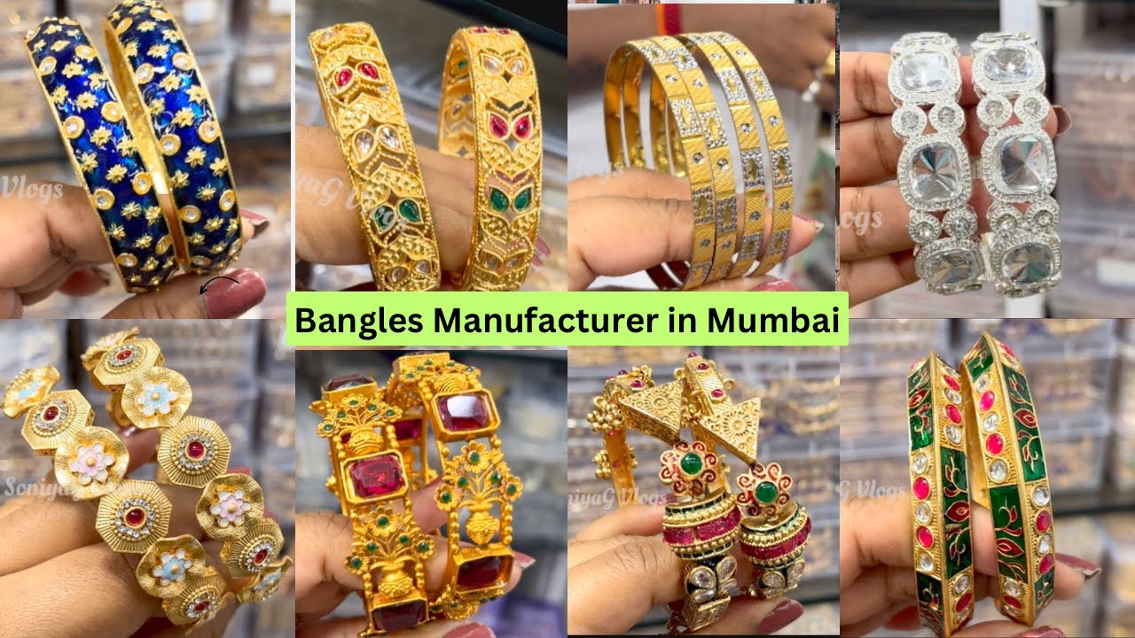 Bangles Wholesale Market Mumbai Bhuleshwar| Bangle Manufacturer & Wholesalers in India Latest Bangle