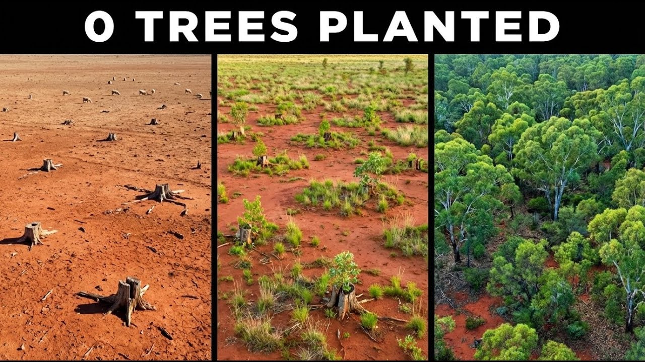 How Australia Is RESTORING Entire Forests WITHOUT PLANTING Trees With Simple Ecological Systems