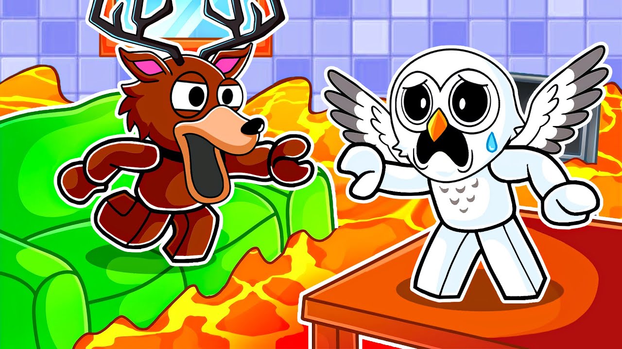 培根？火山？每秒上升！最後我還能活著嗎！？【Roblox 機械方塊】
