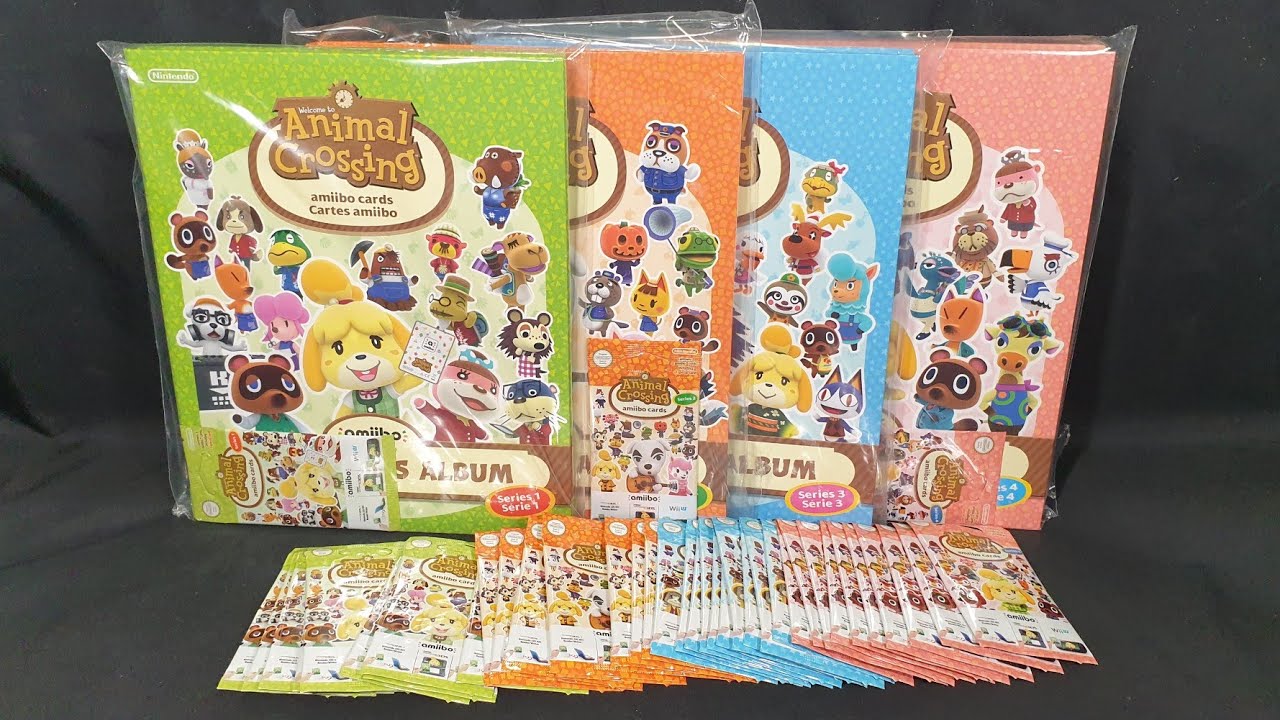 Unboxing: Animal Crossing Amiibo Card Collector's Albums Series 1 to 4 - Part 1