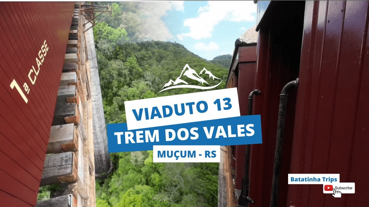 Viaduto 13 - Trem dos Vales | Muçum-Guaporé #viaduto13 #tremdosvales #abpf #ferroviadotrigo