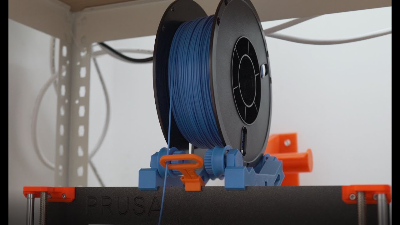 Ball Bearing Spool Holder for Prusa MK2S/MK3S! [200mm/s TPU Flexible Filament PRINTS]