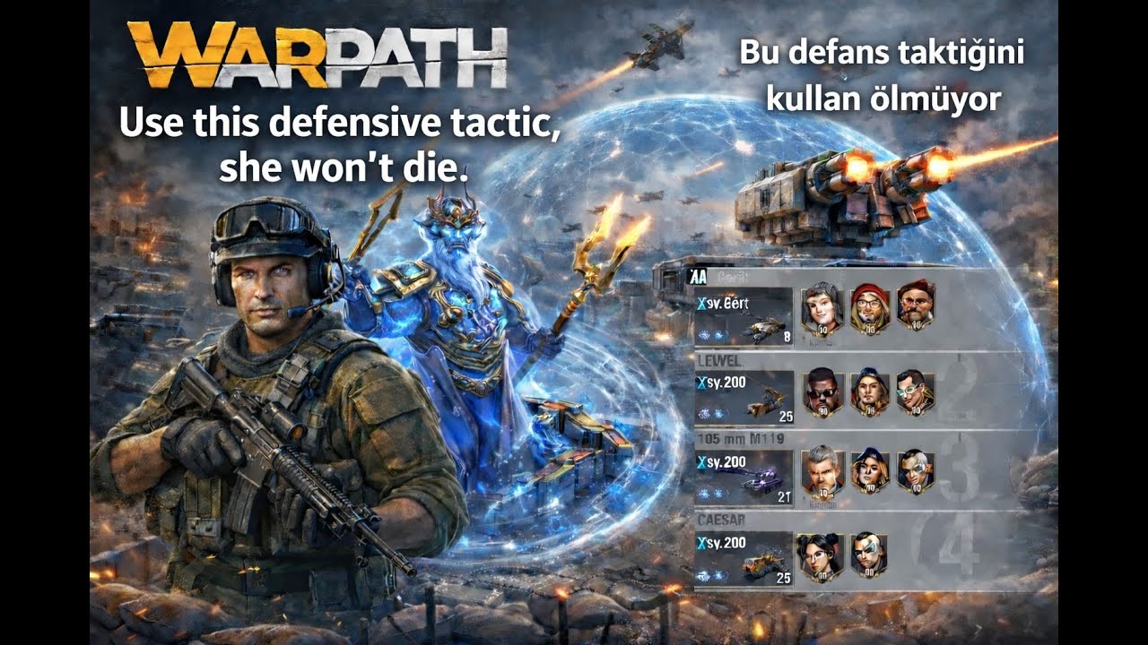 Those who use this defense system in Warpath become immortal. 🚀