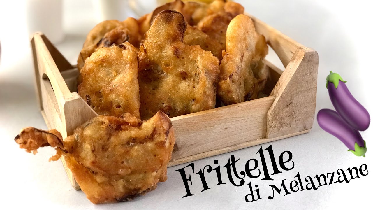 FRITTELLE DI MELANZANE 🍆 con pastella alla birra croccantissima 🍆EGGPLANT PANCAKES