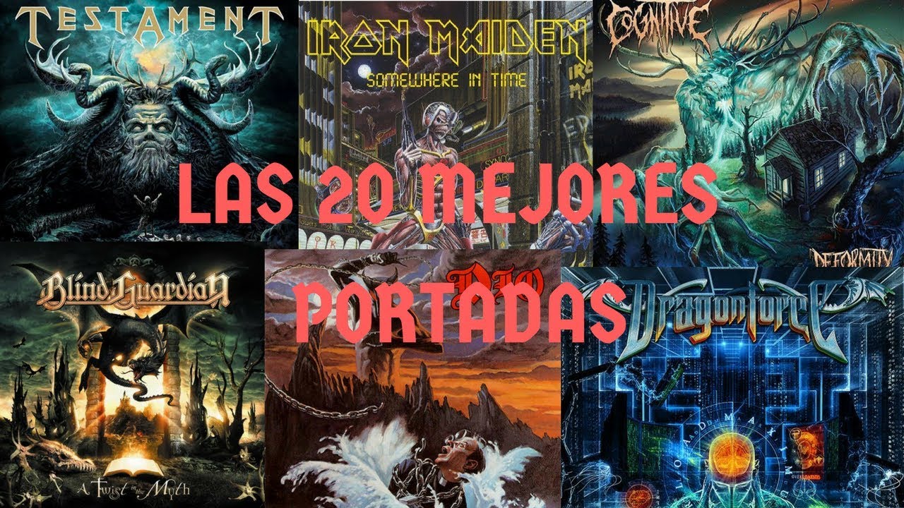 TOP 20 MEJORES PORTADAS DEL METAL (PERSONAL OPINION)