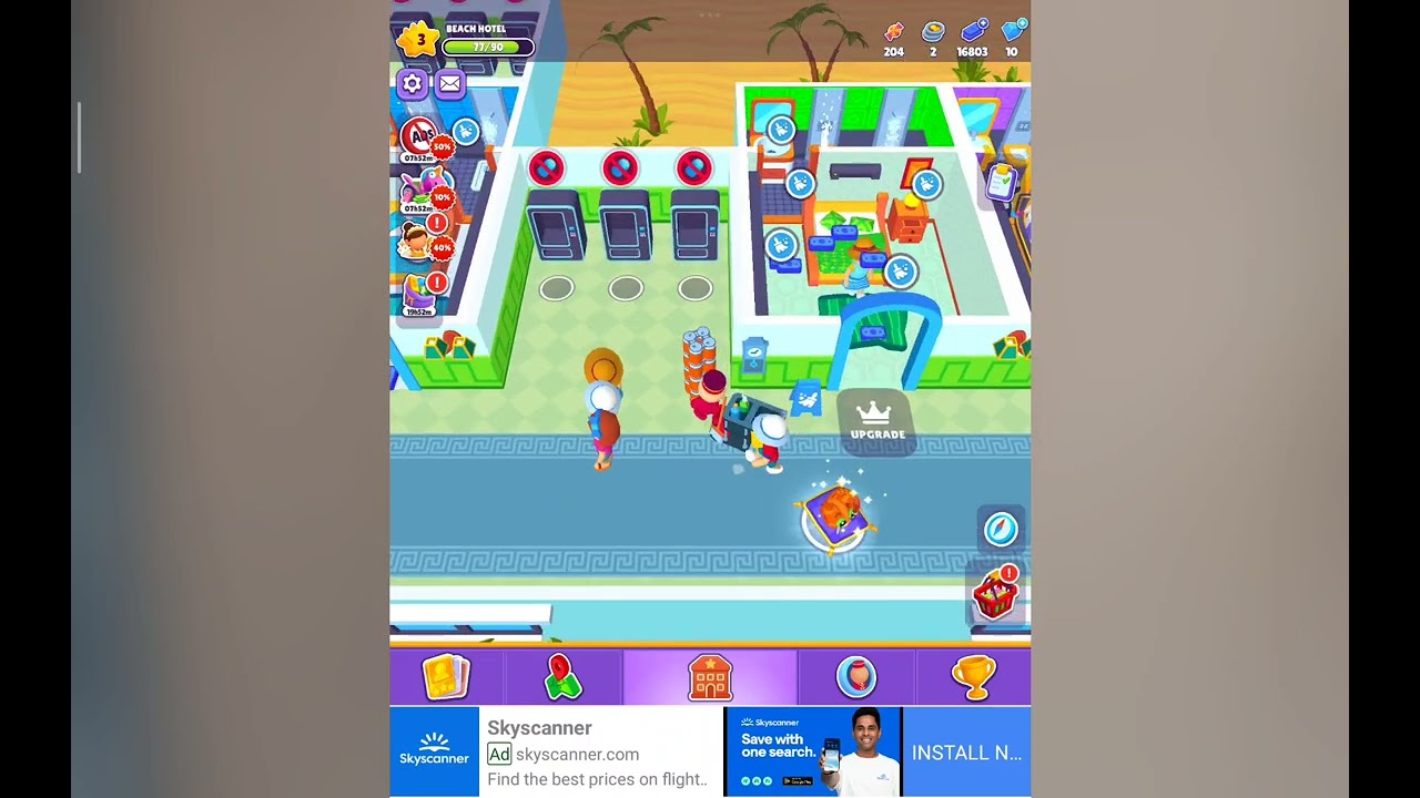 Levelling up my hotel in my perfect motel ep.5