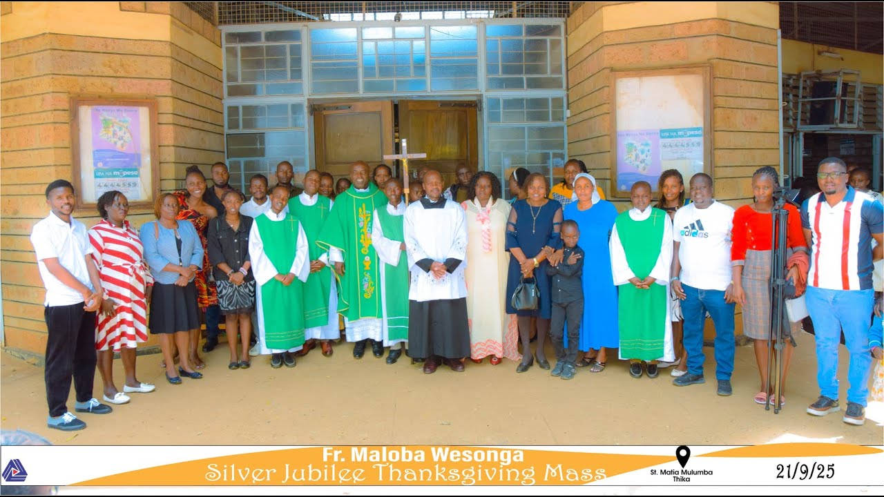 Thanksgiving Mass Highlight for Fr. Maloba Wesonga (St. Matias Mulumba Thika)