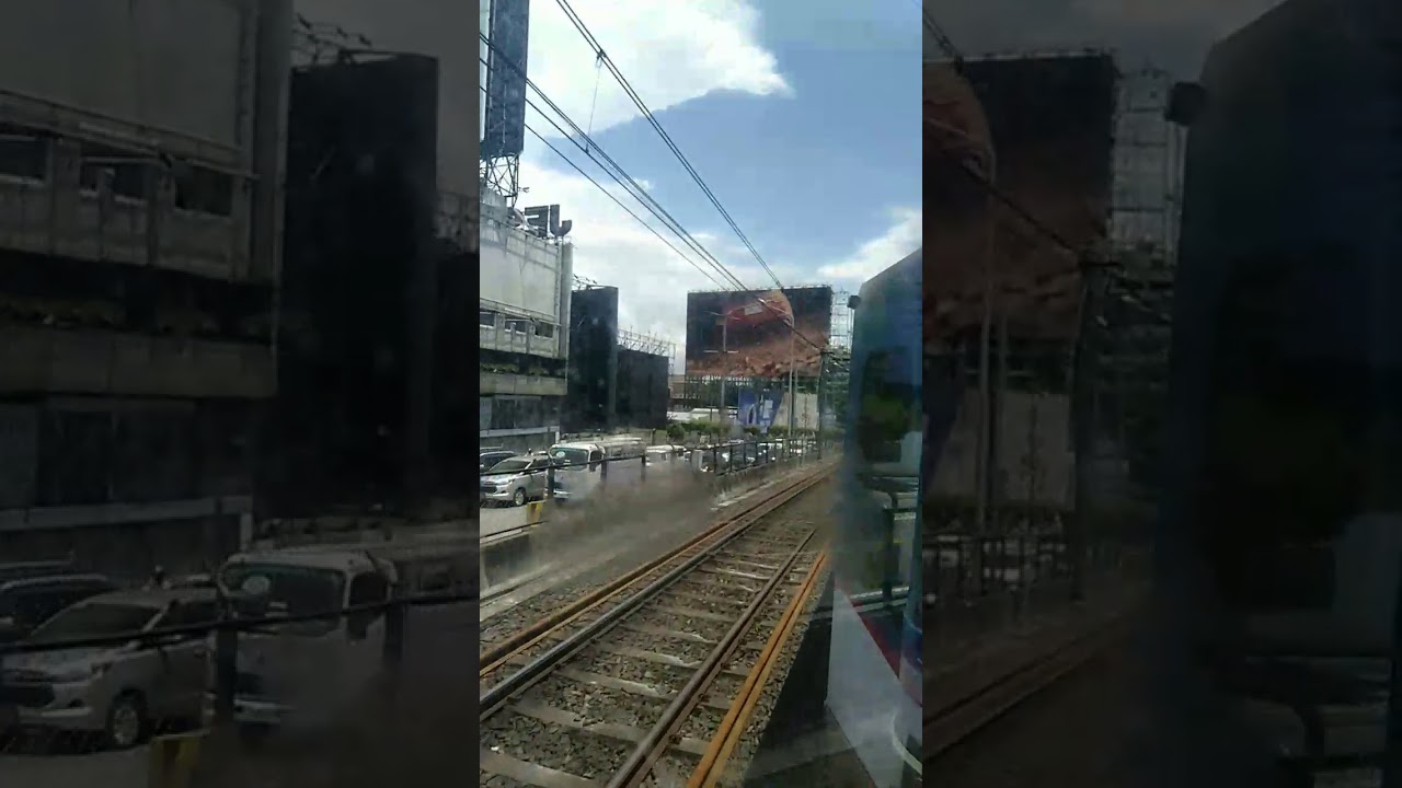 MRT TOUR Along the Edsa Going To LRT Taft