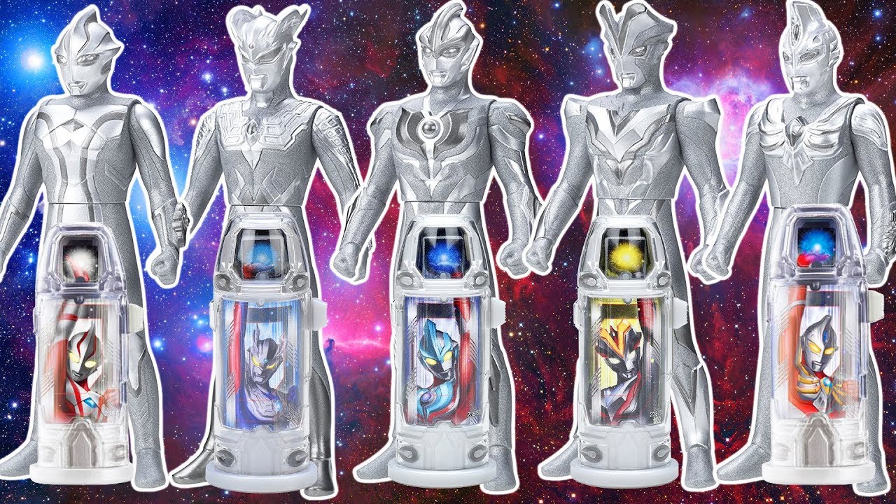 奧特曼膠囊10兄弟50周年套裝玩具 mainan Ultraman 10 heros Special silver Set2 超人力霸王ウルトラ10勇士 スペシャルセット2