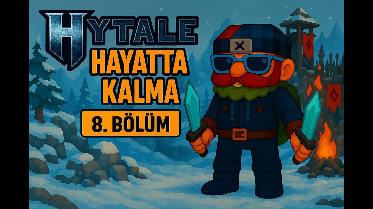 hytale hayatta kalma 8 (outlandersleri tamamen yendik)