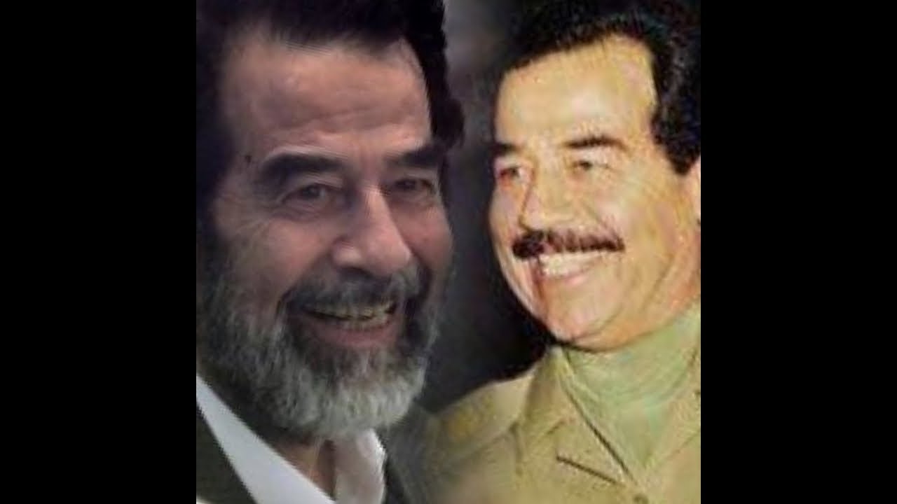 شآهد صدام حسين يتحدث عن الجنة ويبكي (( نادر )) !!