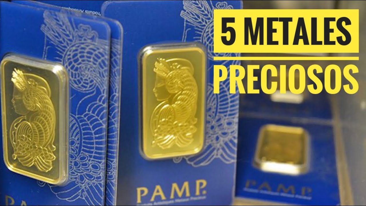 Lingotes Metales Preciosos Inversión