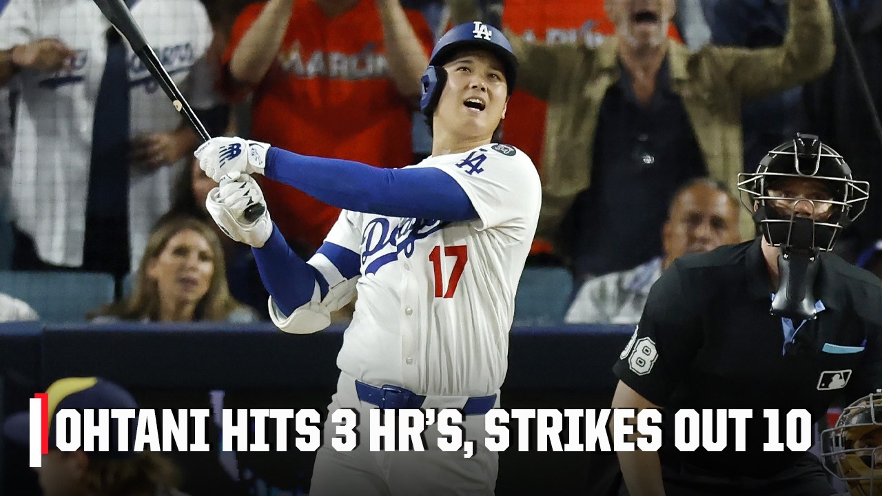DODGERS SWEEP 🧹 Shohei Ohtani&rsquo;s historic performance sends LA back to World Series | ESPN MLB