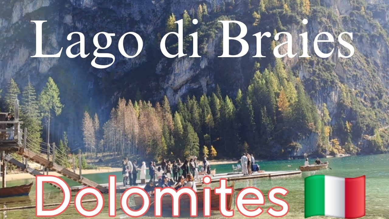 Lago di Braies  the Frontier of the Dolomites 🇮🇹 Northern  Italy 