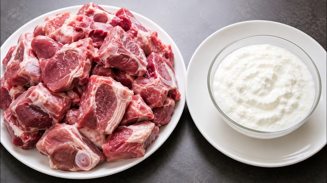 दही वाली# मटन |चंपारण मटन 😋Bihari Style Dahi Mutton Curry | Simple Dahi Mutton Recipe |Bihar Food |