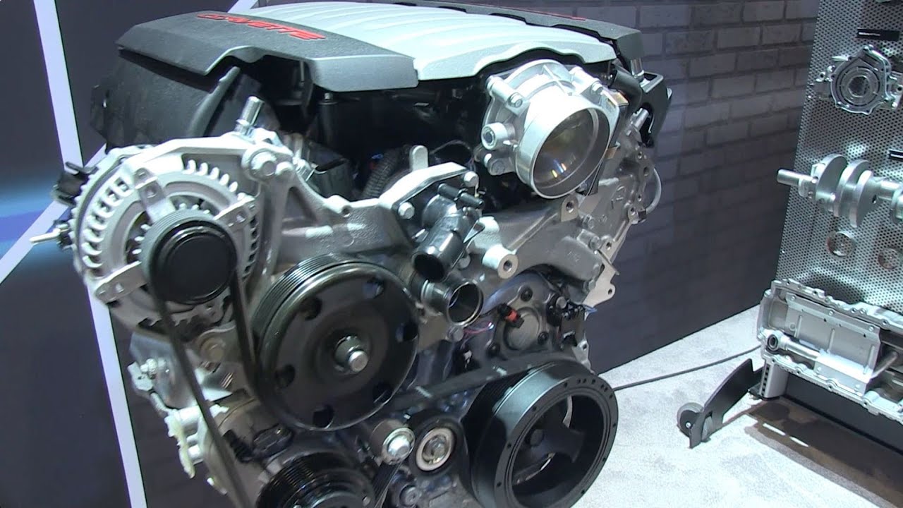 The New Chevy LT1 Motor - SEMA 2012