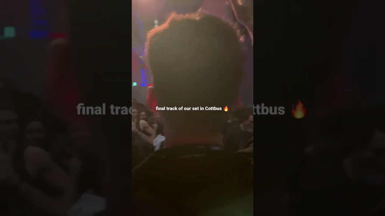 &bdquo;Cry in my arms&ldquo; as final track for our Techno set went 🔥