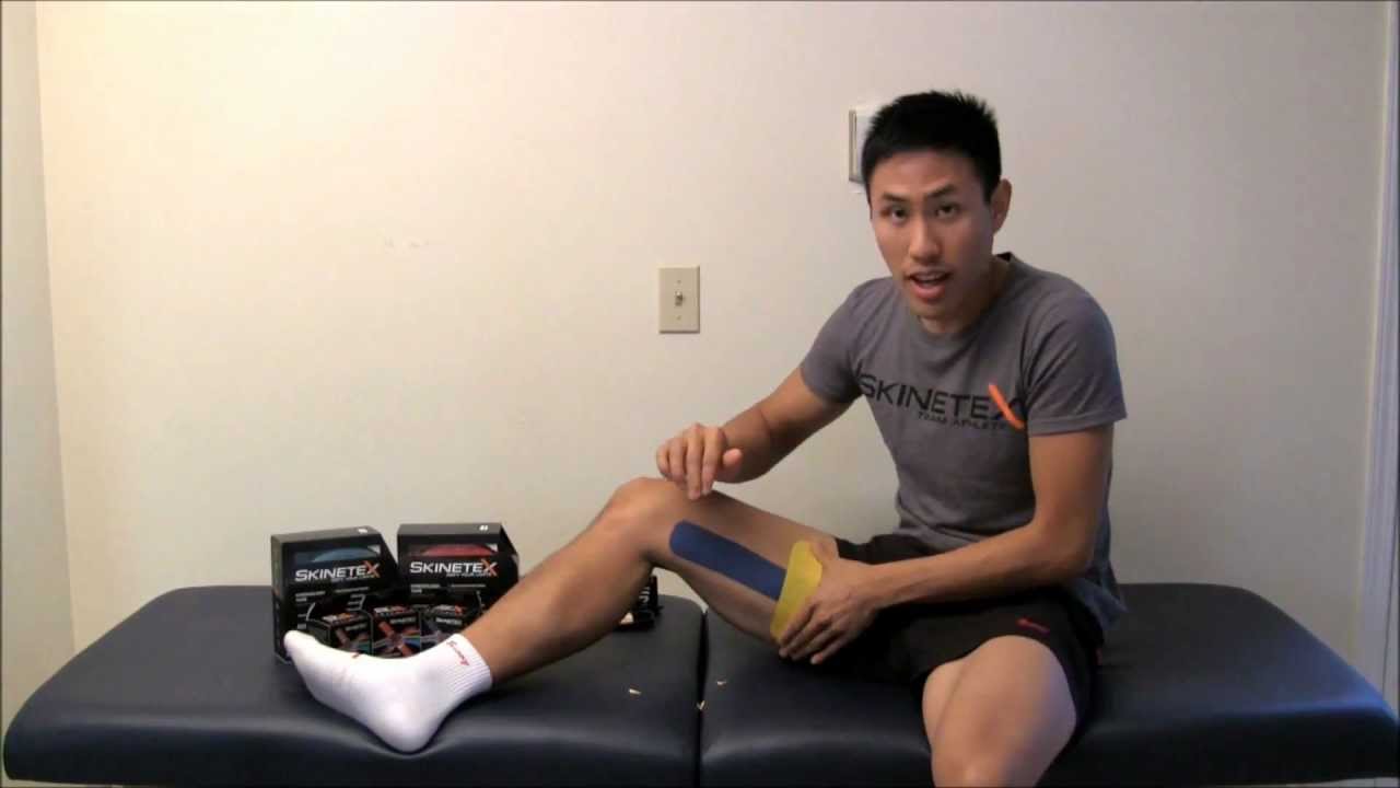 Groin Strain taping - Skinetex
