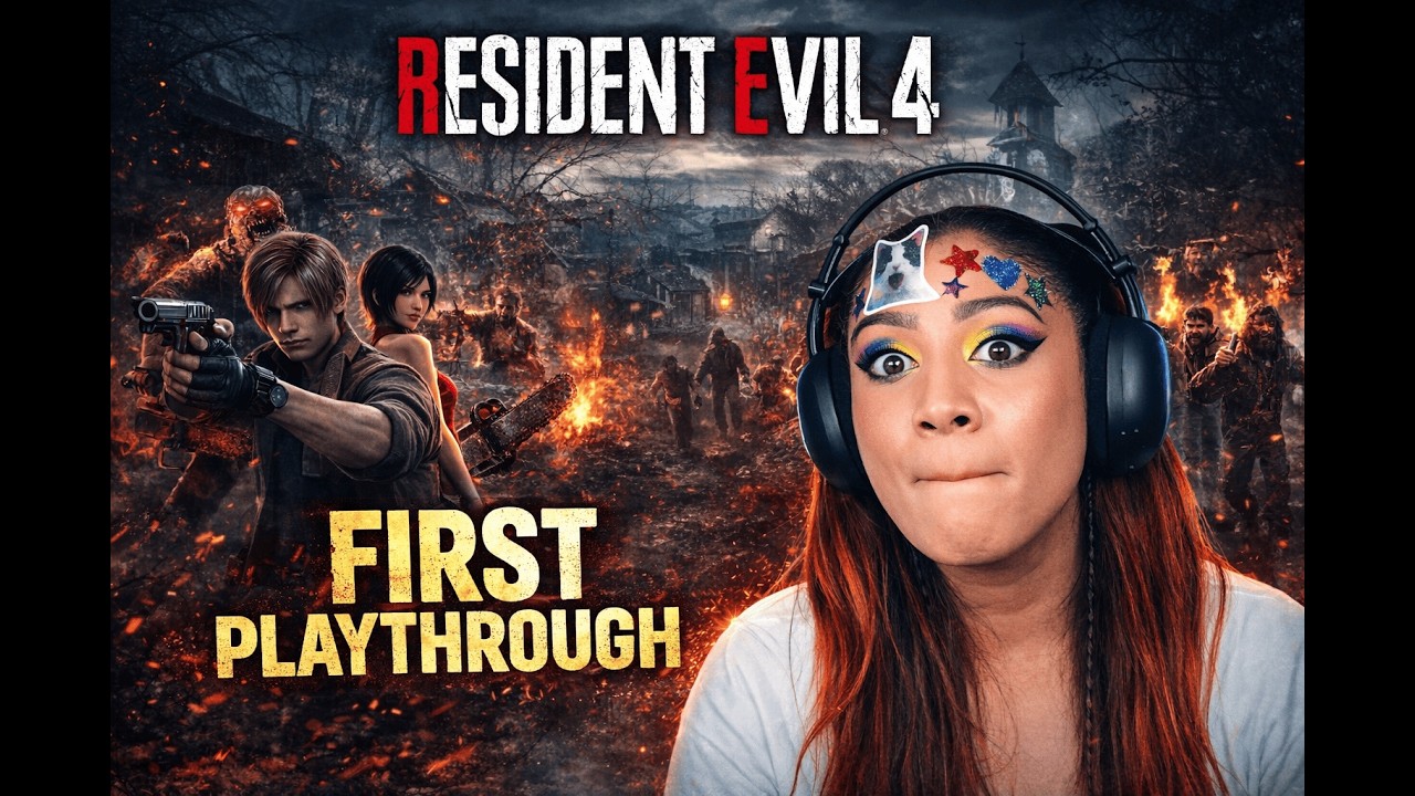 Resident Evil 4 – FIRST PLAYTHROUGH! 😱 Chainsaws, Chaos & Pure Panic