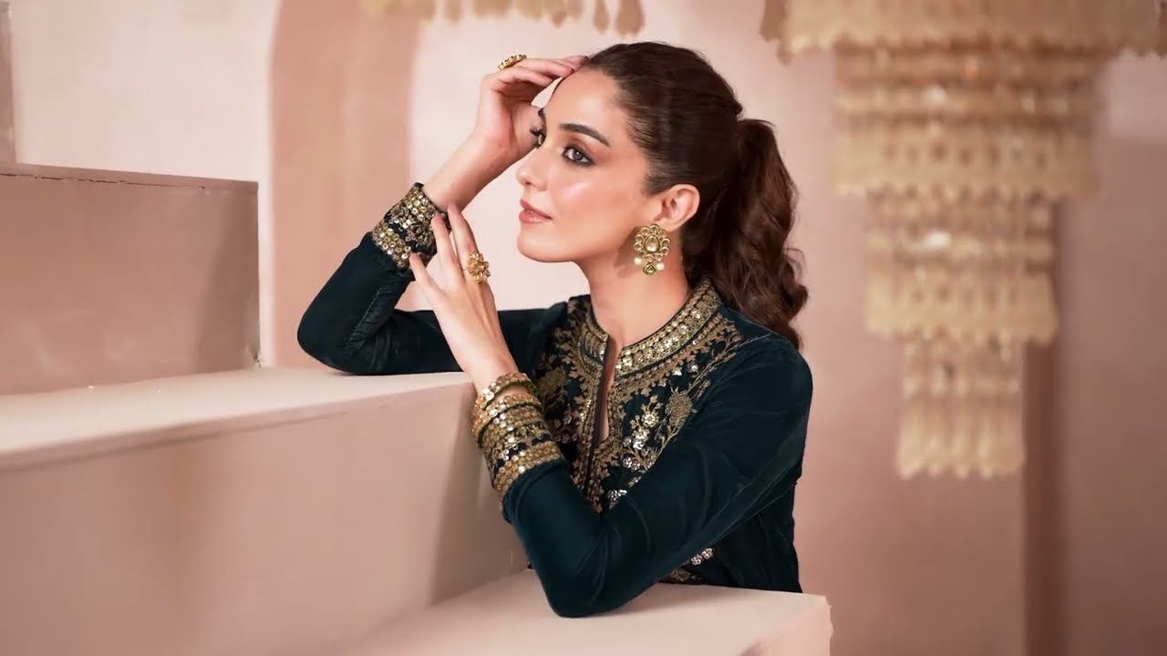 Limelight Velvet Ready-to-Wear Collection | Featuring Maya Ali | Winter Glam 2024