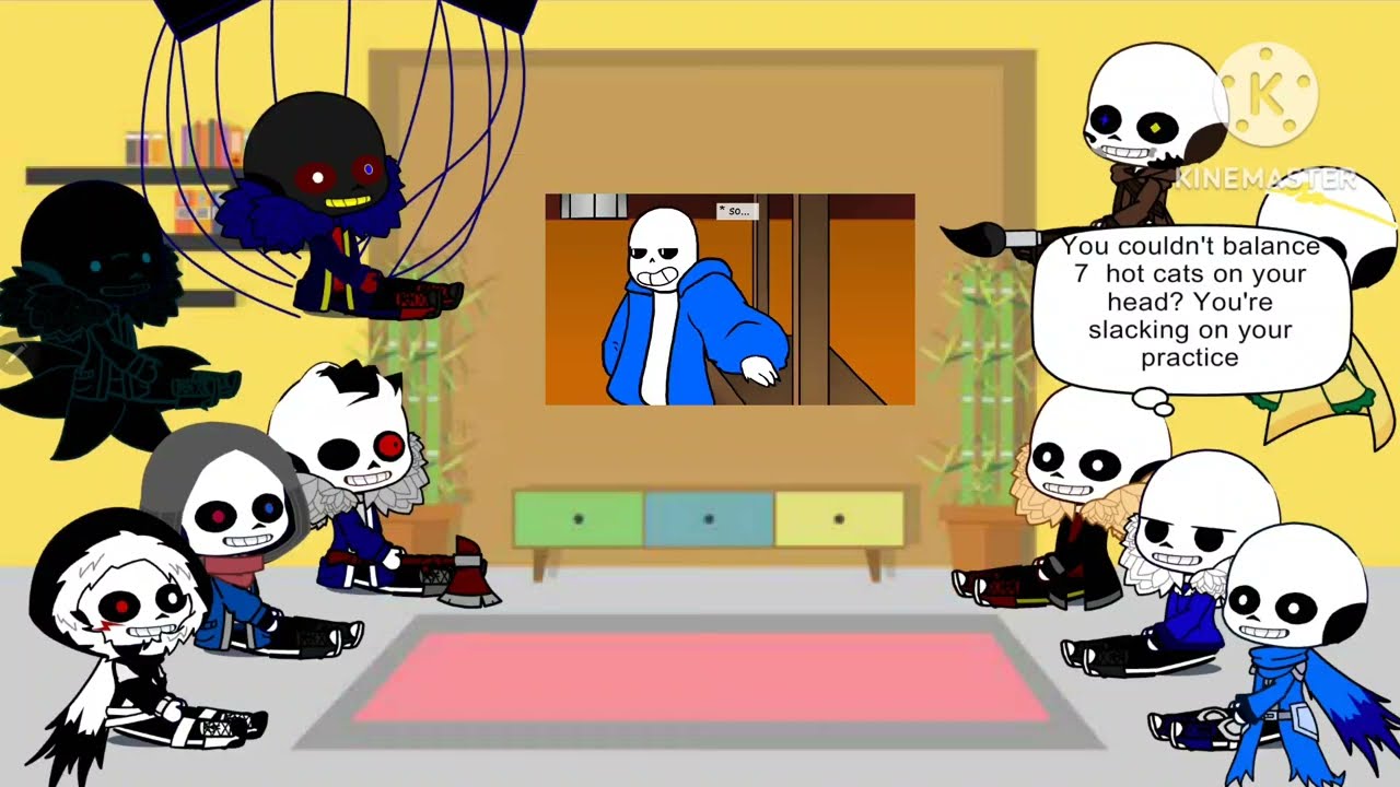 Undertale AUs react to glitchtale Season 1 episode 1, episode 2, and episode 3